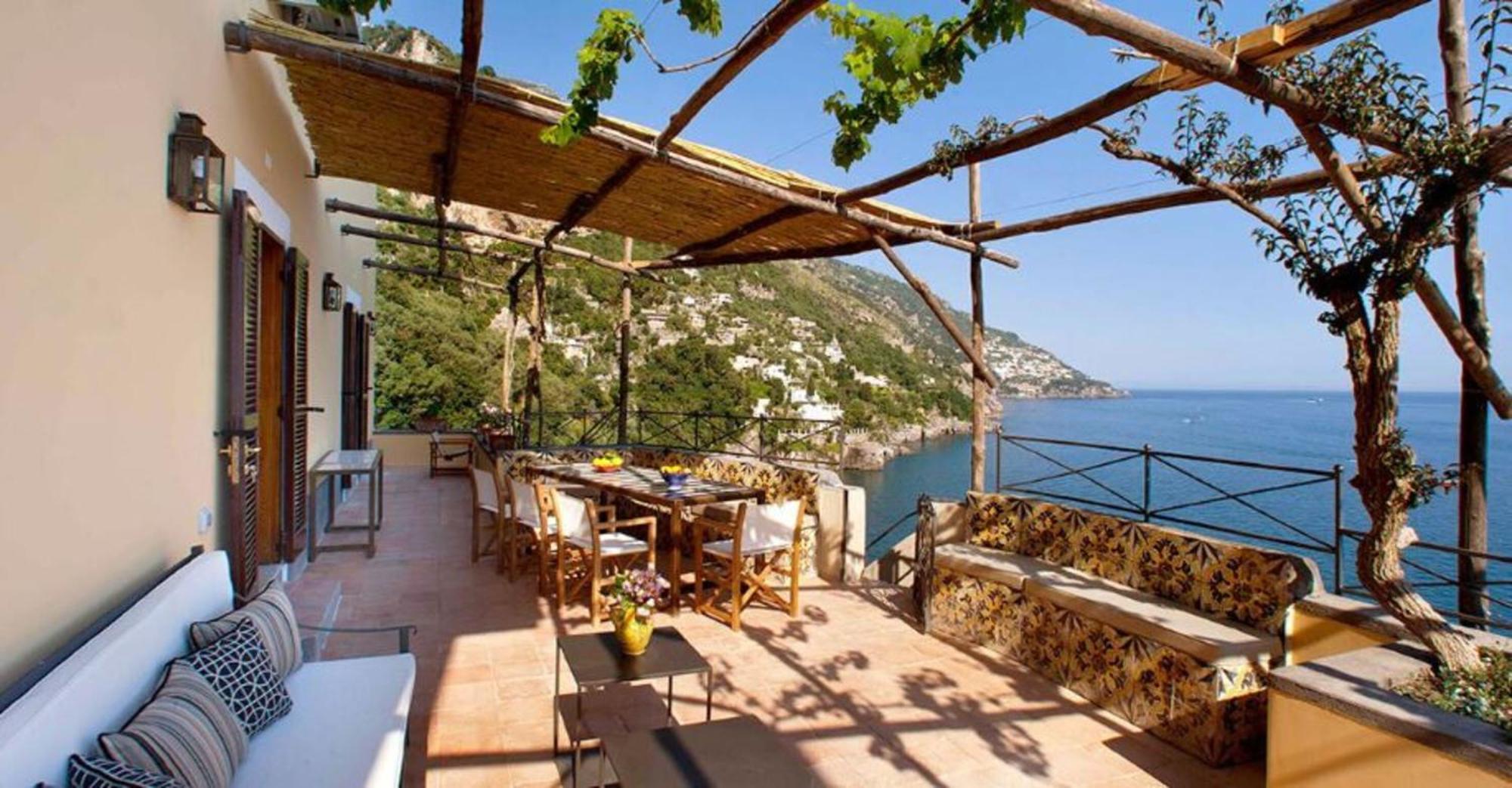 Torre Sponda - Casa Grande, Private Beach Positano Exterior foto